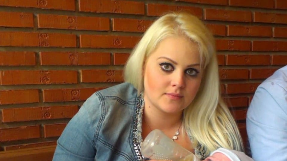 Monika Štiková se synem své sestry Ornelly Quentinem
